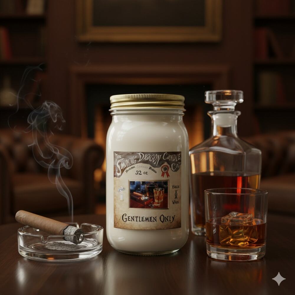 Gentlemen Only - 32 oz Coconut Wax Candle